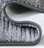 Dark Grey Polyester 32X20 Inches Anti-Skid  Bath Mat