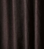 Dark Grey Solid Polyester Blend 7 Ft Blackout Rod Pocket Door Curtain