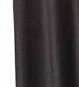 Dark Grey Solid Polyester Blend 7 Ft Blackout Rod Pocket Door Curtain