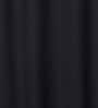 Dark Grey Solid Polyester Blend 7 Ft Blackout Rod Pocket Door Curtain