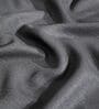 Dark Grey Polyester Solid 5ft Regular Eyelet Window Curtain