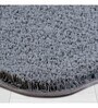 Dark Grey Solid  Polyester 59 x 24 Inches Anti-skid Bath Mats