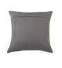 Dark Grey Solid 16x16 inches Cushion Cover