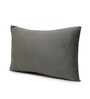 Dark Grey Solid 200 TC Velevt 2 Pillow Covers