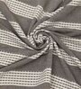 Dark Grey Solid 210 TC Cotton Queen Sized 1 Double Bedsheet 2 Pillow Covers