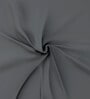 Dark Grey Solid 400 TC 100% Cotton Double Bedsheet With 2 Pillow Covers Hues Collection