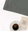 Dark Grey Solid 400 TC Cotton Standard Sized 2 Pillow Covers
