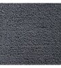 Dark Grey Solid Polyester 24x16 Inches AntiSkid Bath Mat