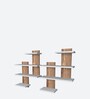 Dark Oak Engineered Wood Wall Shelf