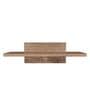 Dark Oak Engineered Wood Wall Shelf