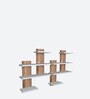 Dark Oak Engineered Wood Wall Shelf