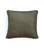 Dark Pewter & Dull Gold Color 100% Cotton Moss Knit 18X18 Inches Knitted Cushion Cover