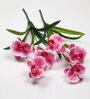 Pink Polyester Stunning Dark Orchid Artificial Flowers