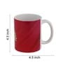 Dark Pink Shade Text Printed Ceramic Coffee Mug 320ml