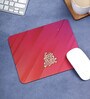 Dark Pink Printed Rectangle Mousepad