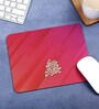 Dark Pink Printed Rectangle Mousepad