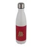 Dark Pink Shade Text Printed Steel Water Bottle 600ml