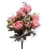 Dark pink Silk Rose Silk Bunch Single Stem Flower