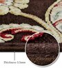 DarkBrown Neo Persian 5x7 Feet Machine Made Carpet