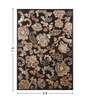 DarkBrown Neo Persian 5x7 Feet Machine Made Carpet