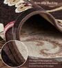 DarkBrown Neo Persian 5x7 Feet Machine Made Carpet