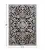 DarkBrown Persian 5x7 Feet Machine Made Carpet