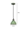 Asmund Darnar Green Metal Hanging Light