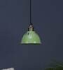 Asmund Darnar Green Metal Hanging Light