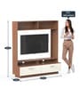 Dartix TV Unit in Walnut & White Finish for TVs up to 50"
