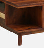 Dassel Sheesham Wood Coffee Table In Scratch Resistant Honey Oak Finish