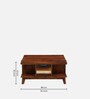 Dassel Sheesham Wood Coffee Table In Scratch Resistant Honey Oak Finish