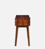 Dassel Sheesham Wood Console Table In Scratch Resistant Dual Tone Finish