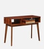 Dassel Sheesham Wood Console Table In Scratch Resistant Dual Tone Finish