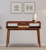Dassel Sheesham Wood Console Table In Scratch Resistant Dual Tone Finish