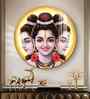Dattatreya Bhagwan Acrylic Round Wall Art