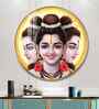 Dattatreya Bhagwan Acrylic Round Wall Art