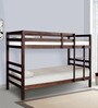 Dave Bunk Bed in Walnut Finish