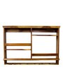 Dave Wine Rack In Walnut Finish