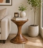 Davenport Mango Wood End Table in Tubbaq Finish Davenport Mango Wood End Table in Tubbaq Finish
