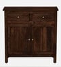 Davos Mango Wood 2 Door Cabinet In Light Tubbaq Finish