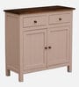Davos Mango Wood 2 Door Sideboard In Pink Colour
