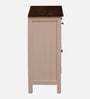 Davos Mango Wood 2 Door Sideboard In Pink Colour