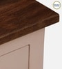 Davos Mango Wood 4 Door Sideboard In Pink Colour