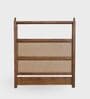 Dawn Poster King Size Bed In Dark Walnut Finish Without Storage