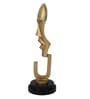 Dazzle  Gold Aluminium Showpiece