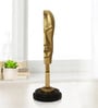 Dazzle  Gold Aluminium Showpiece