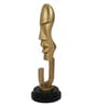Dazzle  Gold Aluminium Showpiece