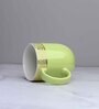 Dazzle Mug 300ml Set of 2 Lilly green