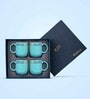 Dazzle Mug 300ml Set of 4 Aspiring blue