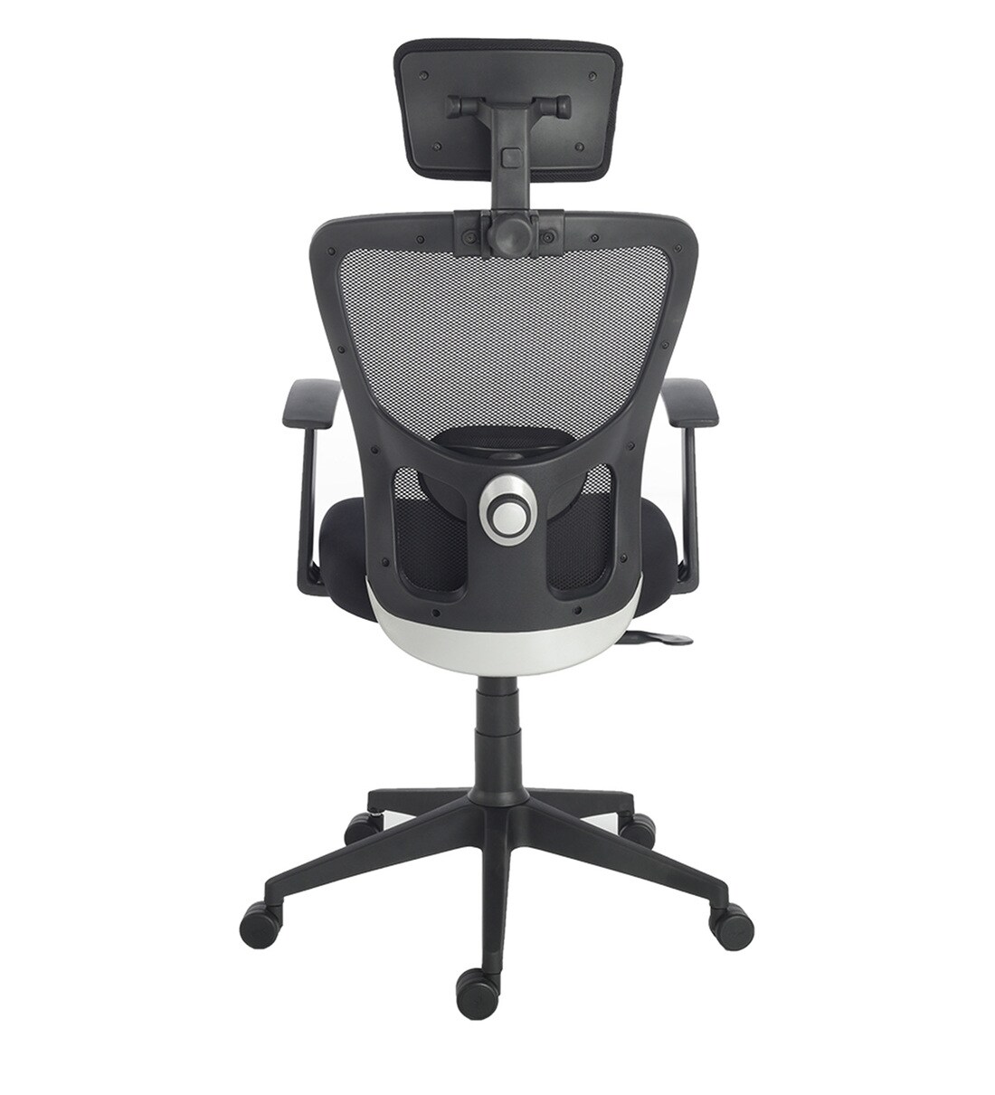Buy Define Standard High Back Ergonomic Chair in Black Colour by Durian Online High Back